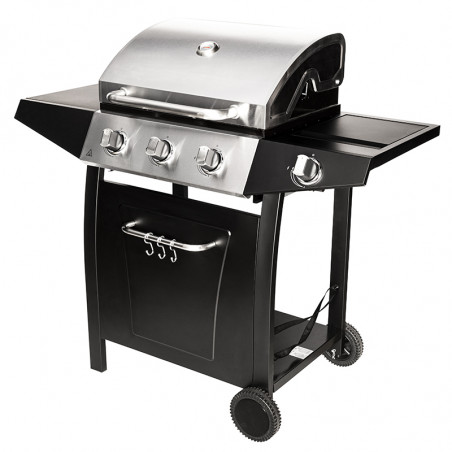 Barbecue gaz avec couvercle de cuisson Barbecue gaz avec couvercle de cuisson