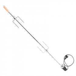 Tournebroche pour rôtissoire bois et charbon de bois