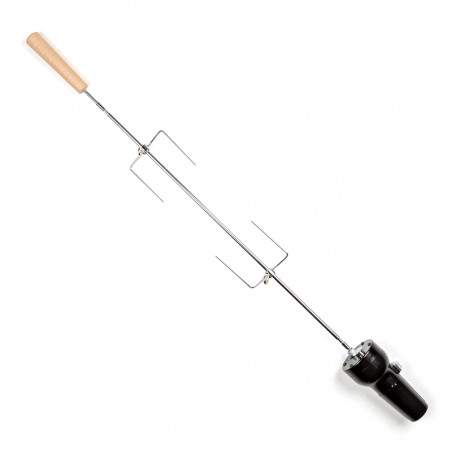 Tournebroche pour barbecue charbon de bois Tournebroche pour barbecue charbon de bois
