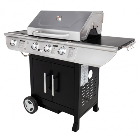 Barbecue gaz avec couvercle de cuisson Barbecue gaz avec couvercle de cuisson