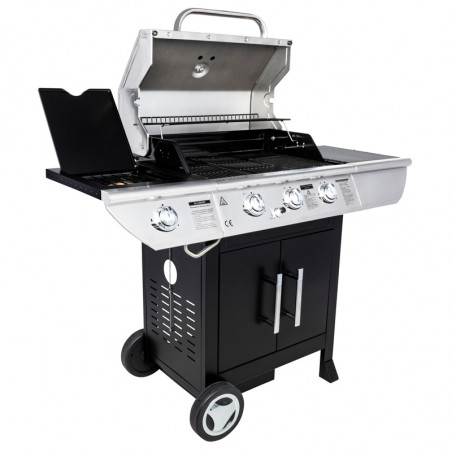 Barbecue gaz cuisson grill, au four et à la plancha Barbecue gaz cuisson grill, au four et à la plancha