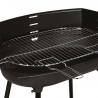 Grille pour cuisson horizontale du barbecue charbon de bois