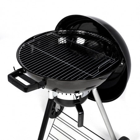 Grille pour cuisson horizontale du barbecue charbon de bois