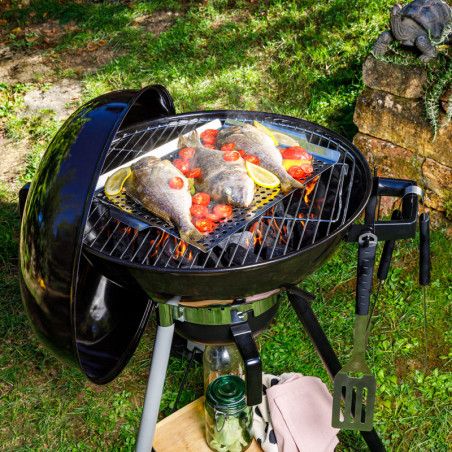 Aération du barbecue charbon de bois