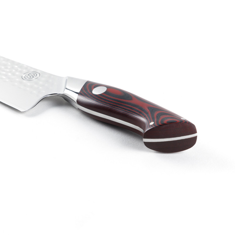 Couteau Chef de 8" en acier Damas de notre gamme Magma