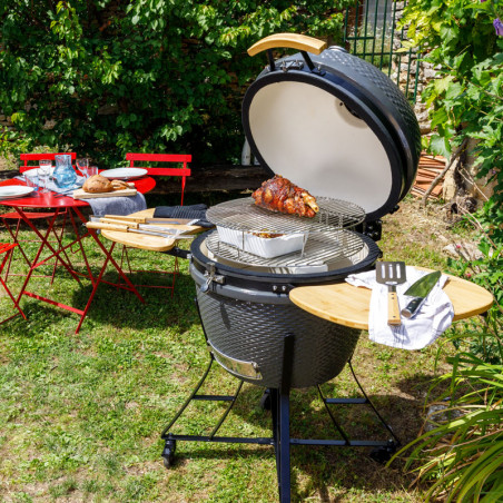 Barbecue sur chariot