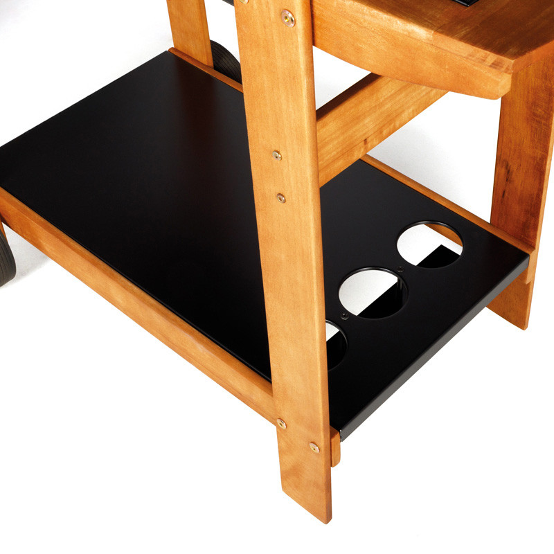 plateforme de rangement et porte-bouteilles