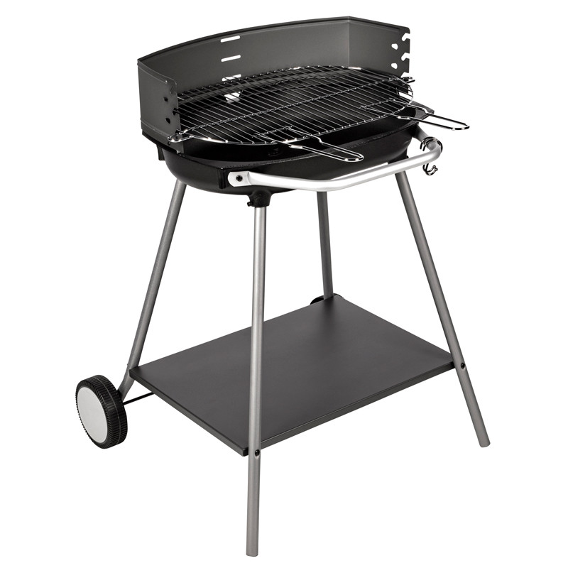 Barbecue charbon de bois avec cuve en fonte