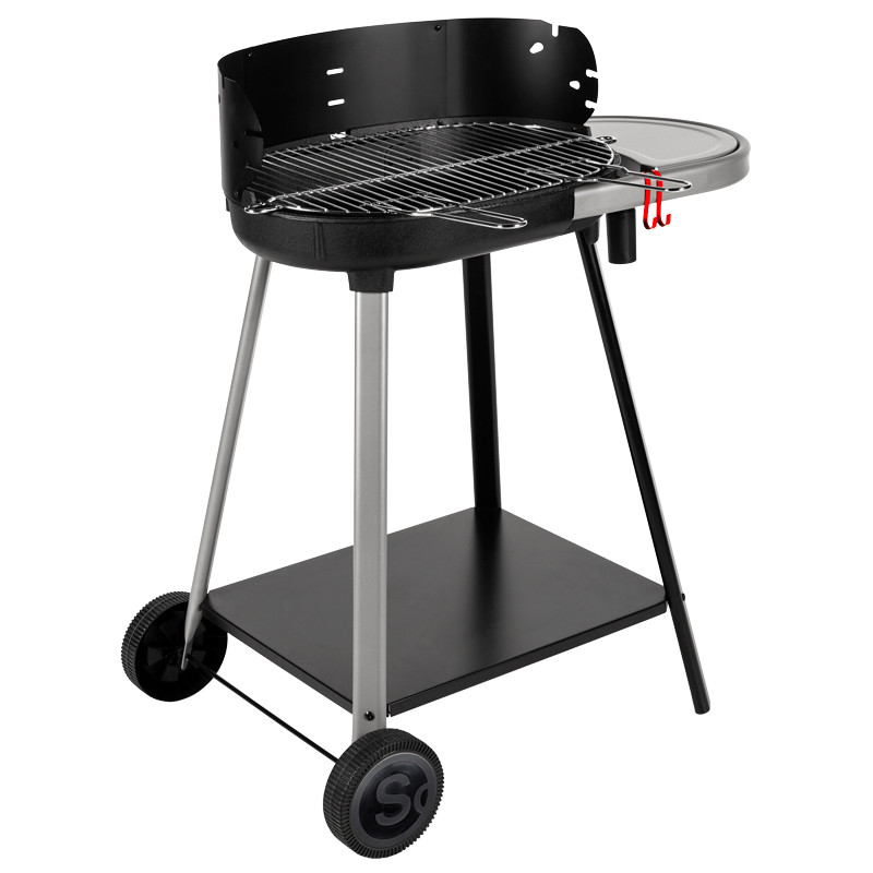 Barbecue charbon de bois avec cuve en fonte