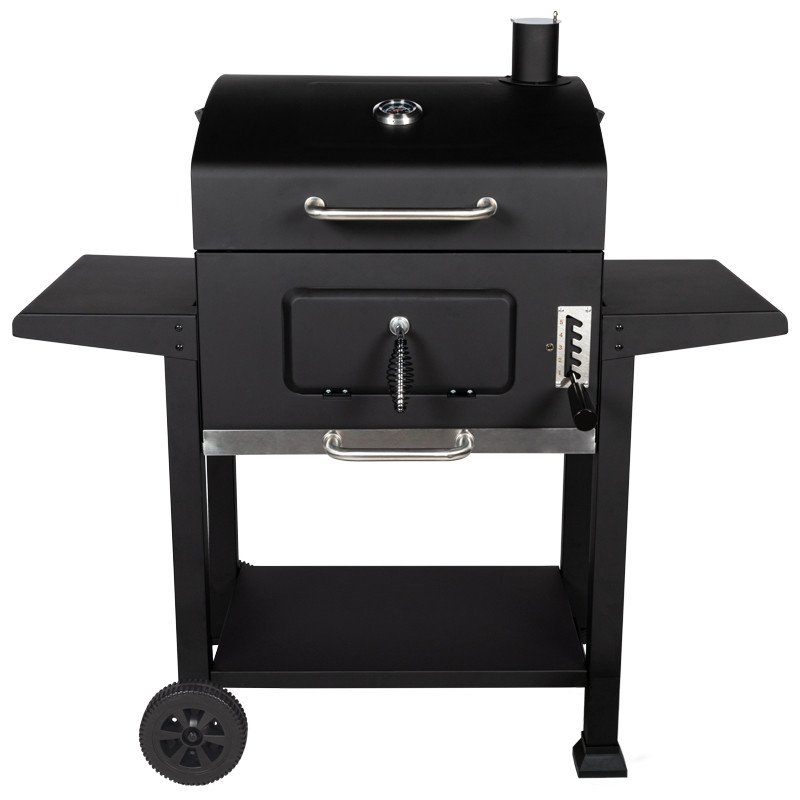 Barbecue fumoir avec couvercle