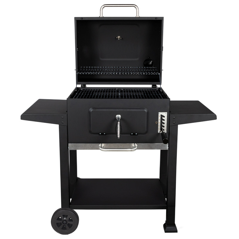 Barbecue fumoir avec couvercle