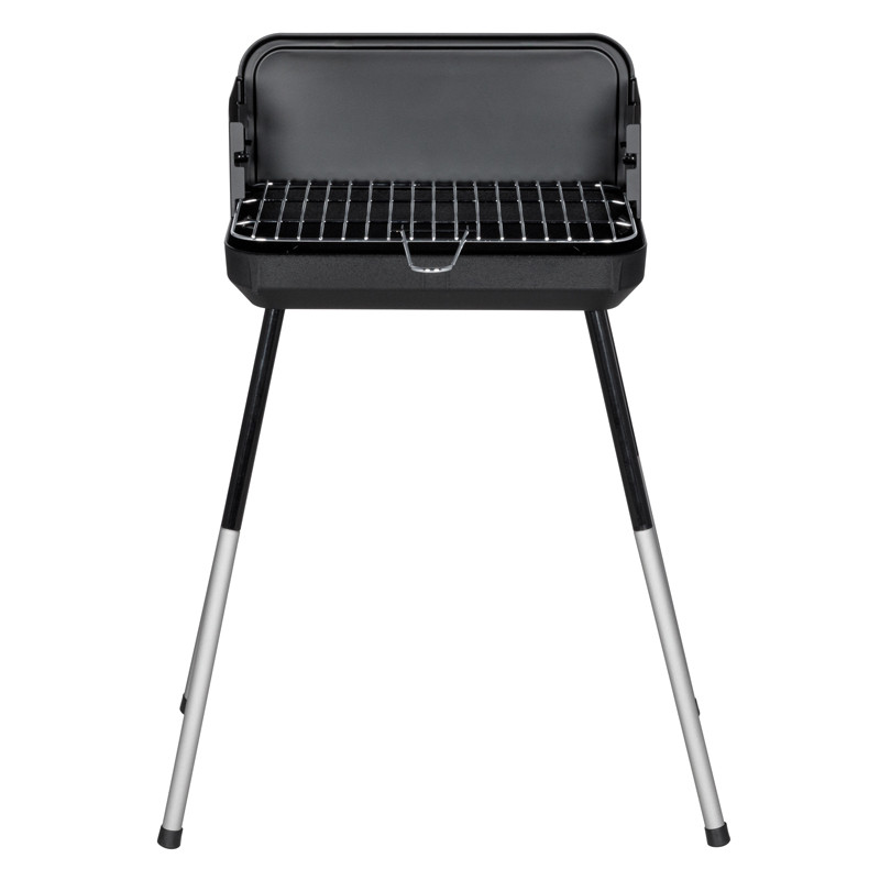 Barbecue charbon de bois avec hauteur de grille réglable