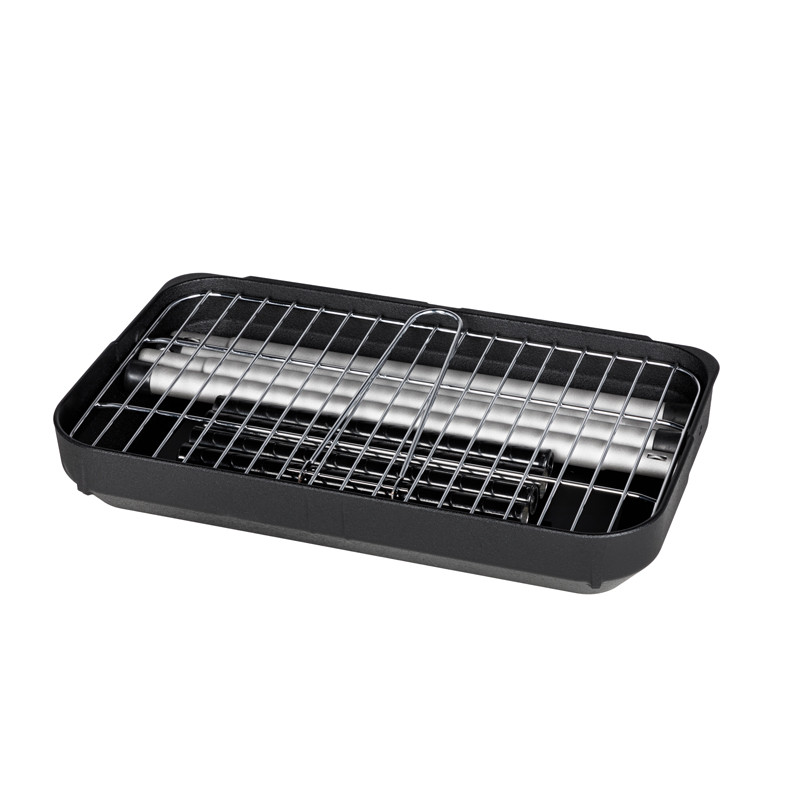 Barbecue charbon de bois rangement facile