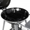Grilles foyères pour cuisson verticale du barbecue charbon de bois