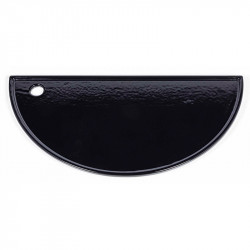 Plancha en fonte émaillé demi-lune