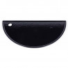 Plancha en fonte émaillé demi-lune