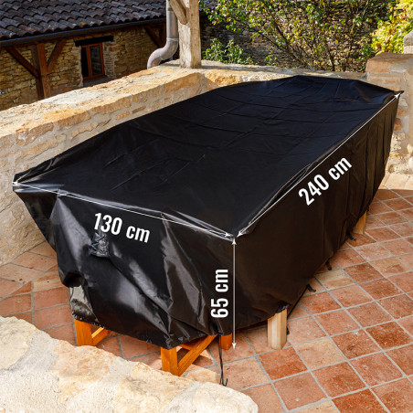 Housse de protection pour salon de jardin table et chaises Housse de protection pour salon de jardin table et chaises