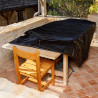 Housse de protection pour salon de jardin table et chaises