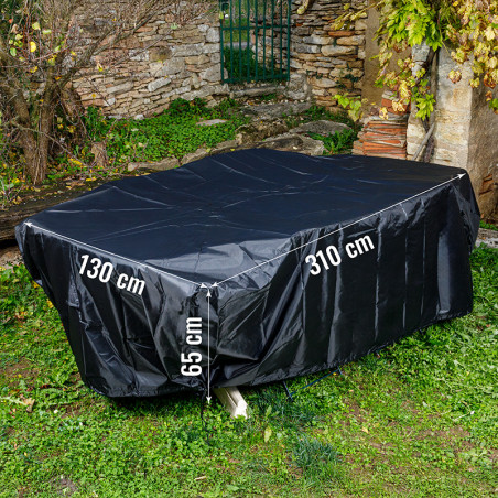 Housse de protection pour salon de jardin table et chaises Housse de protection pour salon de jardin table et chaises