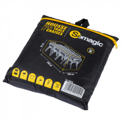 Housse de protection pour salon de jardin table et chaises