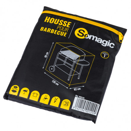Housse Barbecue L 120 x l 62 x H 80 cm Housse Barbecue L 120 x l 62 x H 80 cm