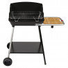 Barbecue charbon de bois avec cuisson verticale ou horizontale