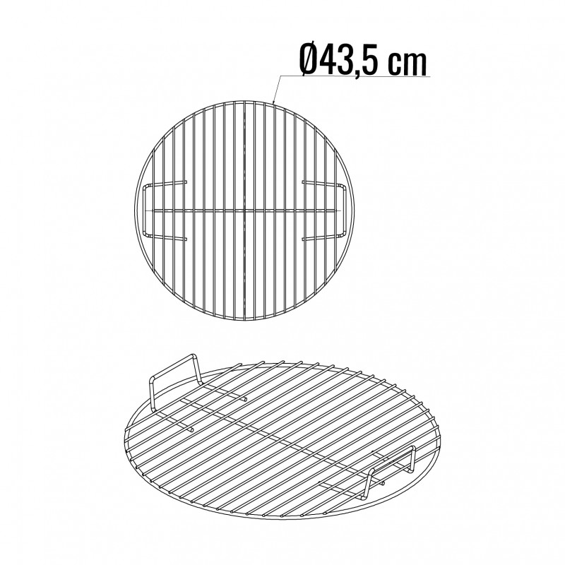 Grille simple – Ø 43,5 cm

Référence produit : 440470CDS