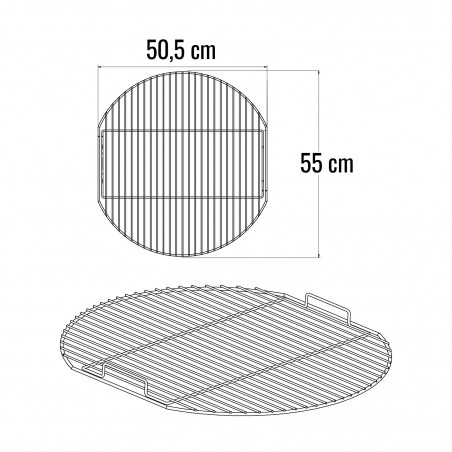 Grille simple – 51,4 x 37 cm
Référence produit : 405539CDS