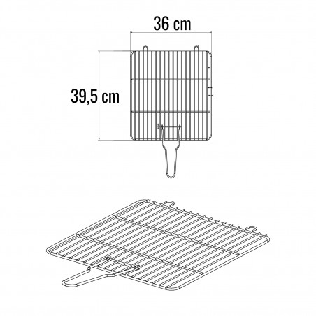 Grille simple – 36 x 39,5 cm
Référence produit : 407744CDS Grille simple – 36 x 39,5 cm
Référence produit : 407744CDS