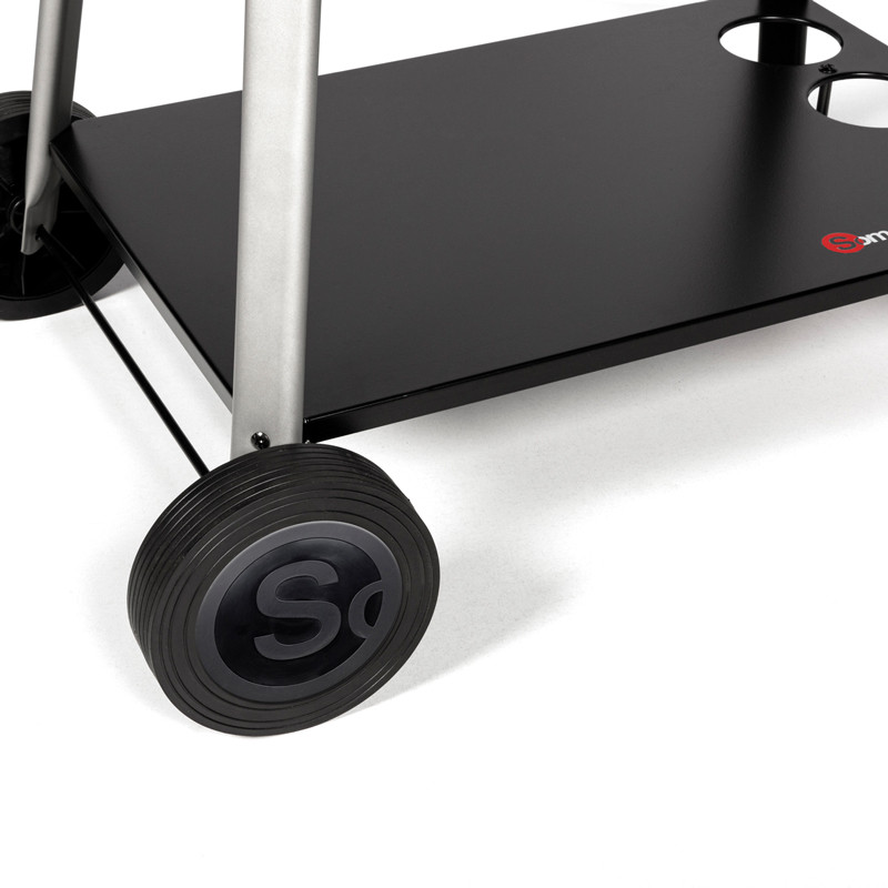 Roue barbecue charbon de bois