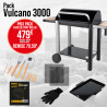 pack vulcano 3000 barbecue fonte