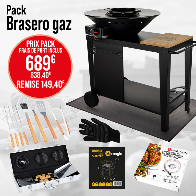 PACK BRASERO GAZ