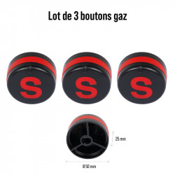 Bouton de réglage universel  Ø5 cm