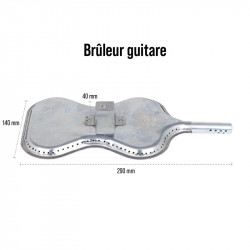 Brûleur guitare Inox