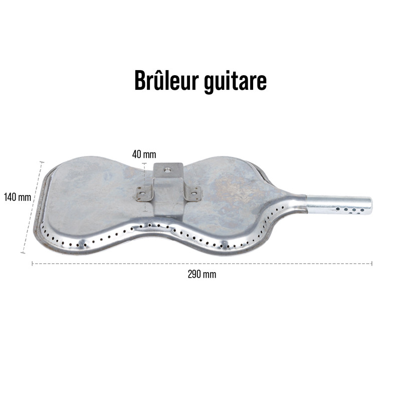 Brûleur guitare Inox