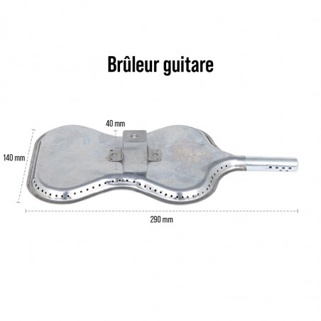 Brûleur guitare Inox