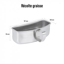 Récolte Graisse Inox