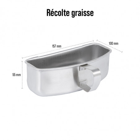 Récolte Graisse Inox
