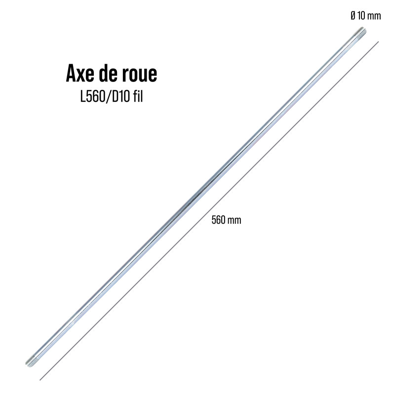 AXE DE ROUE L560