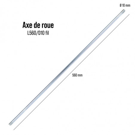AXE DE ROUE L560