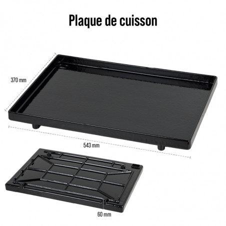 Plaque de cuisson en Fonte