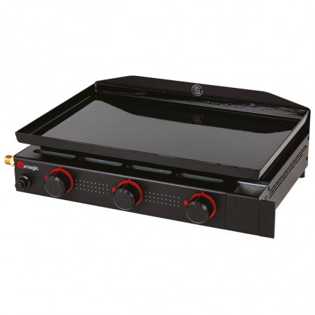 Plancha à gaz à poser