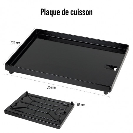 Plaque de cuisson en Fonte