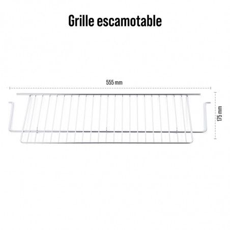 Grille escamotable