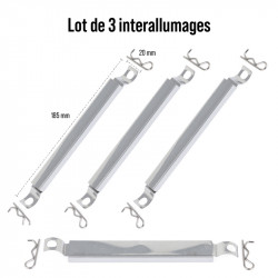 Lot de 3 Interallumages