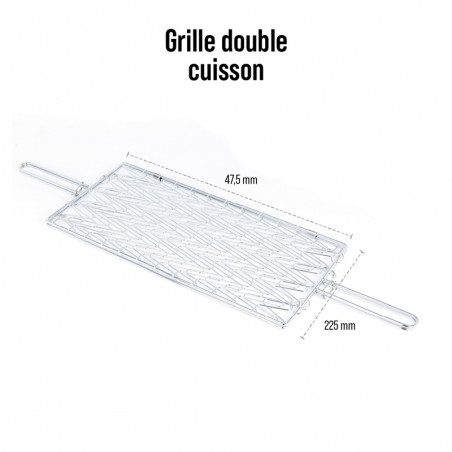 Grille Double de Cuisson