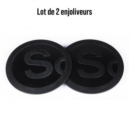 Lot de 2 Enjoliveurs