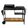 BROADWAY : Barbecue Fonte + Plancha Electrique