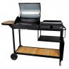 BROADWAY : Barbecue Fonte + Plancha Electrique