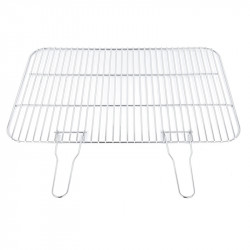 grille acier chromé